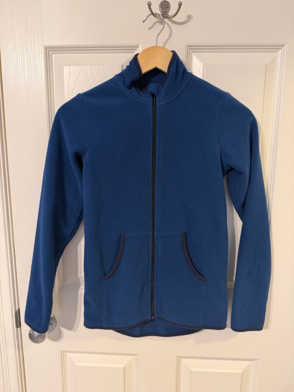 Rowe Blue Full-Zip Fleece Jacket